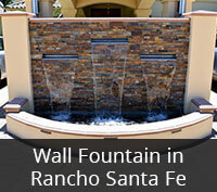 Wall Fountain Project in Rancho Santa Fe